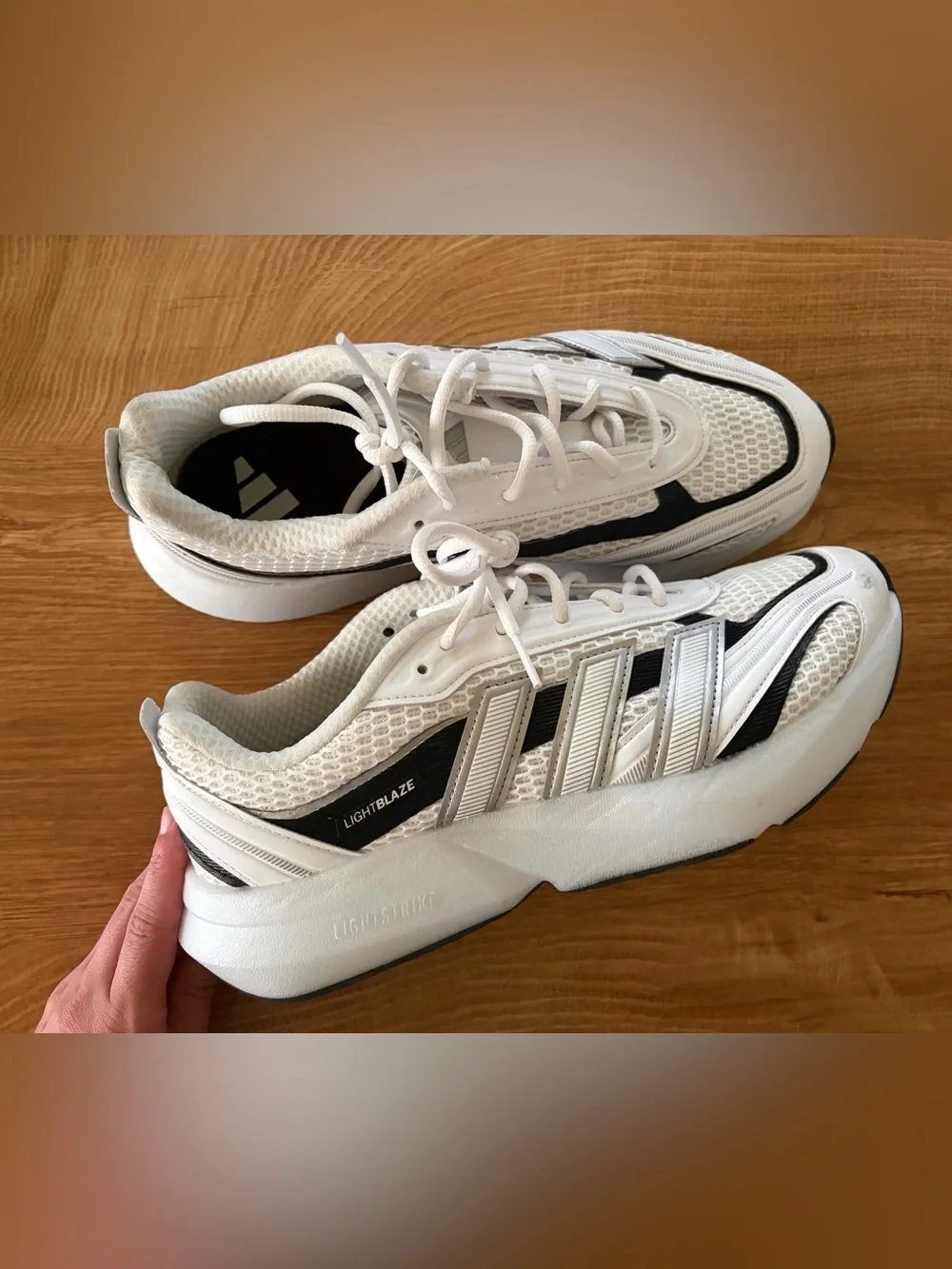 Adidas Lightblaze Glow shoes- size 9.5
